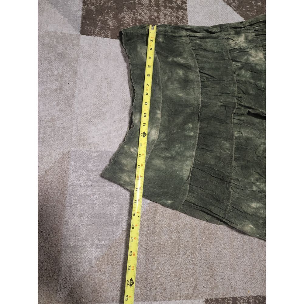 Magnet Women’s Cotton Gypsy Skirt Olive Green Boho Maxi Skirt Size 8 Medium - Picture 4 of 15